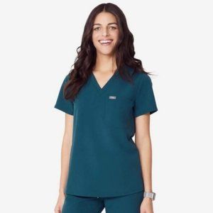 Figs Caribbean Blue Catarina One Pocket Size Small